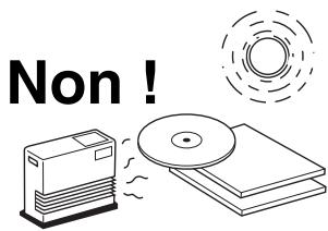 YAMAHA CDS700, CD-S700 - Remarques concernant la manipulation des disques compacts - 3