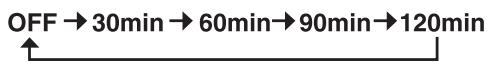 YAMAHA MCR-140 - Using sleep timer - 2