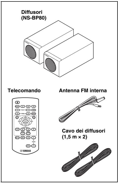 YAMAHA MCR-140 - COMPONENTI - 2