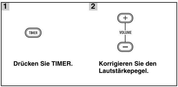 YAMAHA MCR-140 - ■ Verwendendes Timers - 1