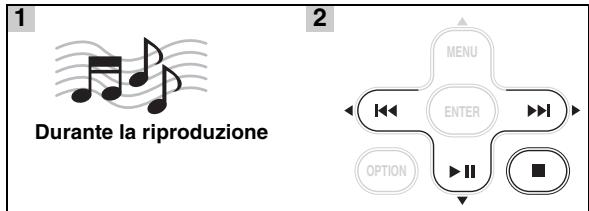 YAMAHA MCR-232 - Controllo della riproduzione - 1