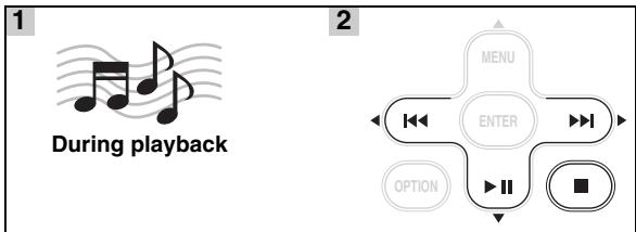 YAMAHA MCR-232 - Control playback - 1