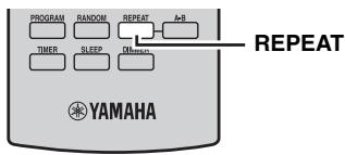 YAMAHA MCR-640 - Répétition de la lecture (repeat play) - 1