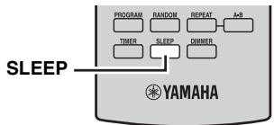YAMAHA MCR-640 - Impostazione del timer di spegnimento - 1