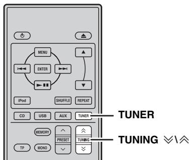 YAMAHA MCR-640 - Sintonización automática - 1