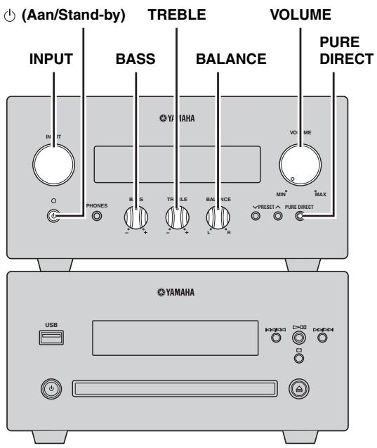 YAMAHA MCR-640 - BEDIENING VAN HET TOESTEL - 1