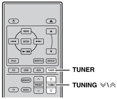 YAMAHA MCR-640 - Syntonisation automatique - 1