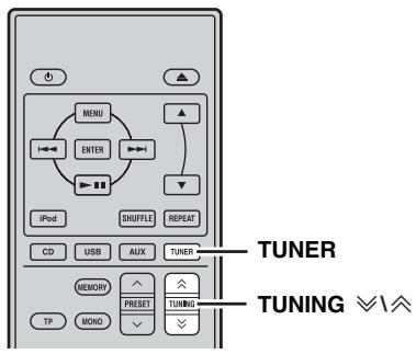 YAMAHA MCR-640 - Automatisk stationsinstalling - 1
