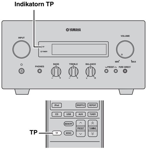 YAMAHA MCR-640 - Anvanda TP (trafikprogram) dataservice - 1