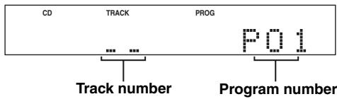 YAMAHA MCR-640 - Press PROGRAM. - 1
