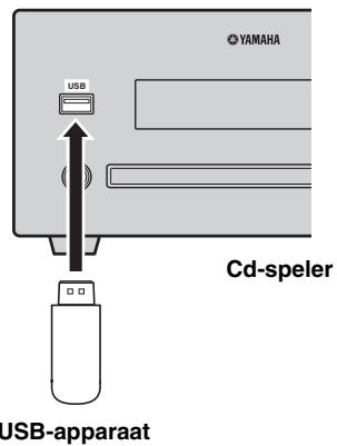 YAMAHA MCR-640 - Aansluiten van USB-apparaten - 1