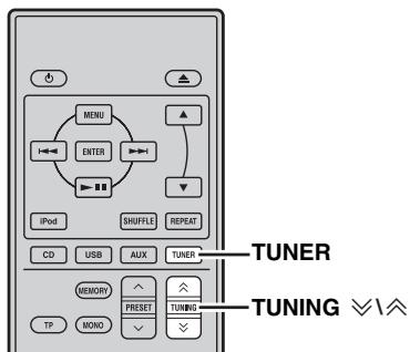 YAMAHA MCR-640 - Automatische Sendersuche - 1