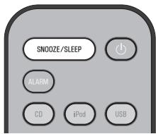 YAMAHA MCR-B142 - Using the sleep timer - 1