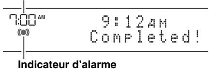 YAMAHA MCR-B142 - Régler l'alarme. - 1