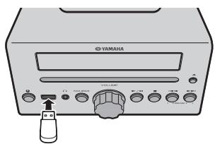 YAMAHA MCR-B142 - USB-apparaat - 1