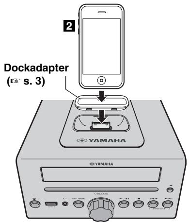 YAMAHA MCR-B142 - Spela upp musik是从 iPod - 2