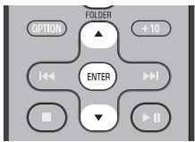 YAMAHA MCR-B142 - Saltare le cartelle (solo telecomando) - 1