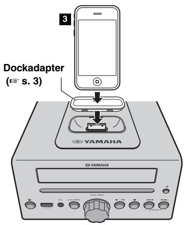 YAMAHA MCR-B142 - For att kopiera tiden fran din iPod - 2