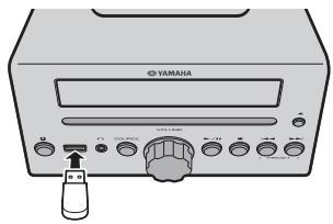 YAMAHA MCR-B142 - Dispositivo USB - 1