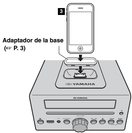 YAMAHA MCR-B142 - Para copiar la hora desde el iPod - 2