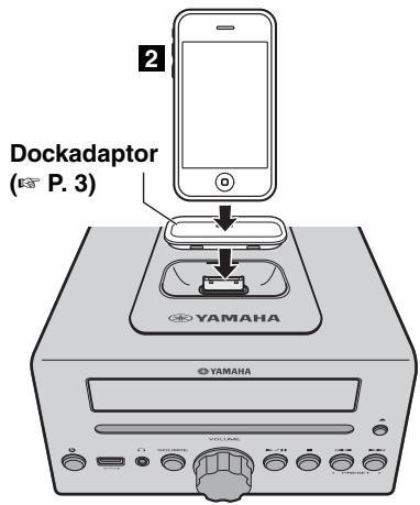 YAMAHA MCR-B142 - Muziek van uw iPod afspelen - 2