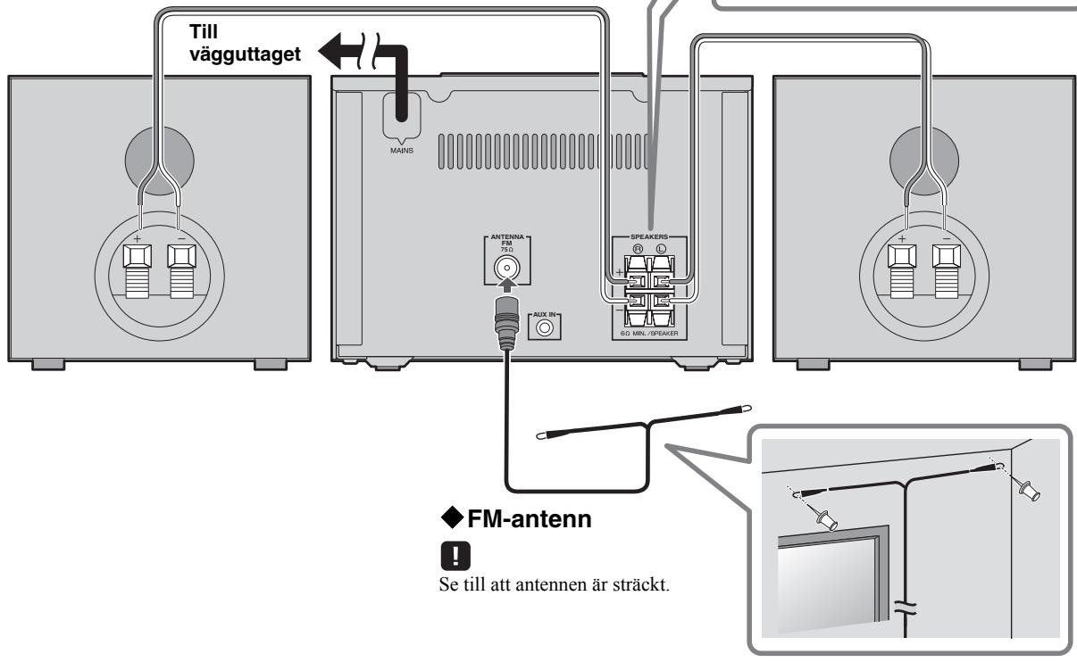 YAMAHA MCR-B142 - Högtalare - 6