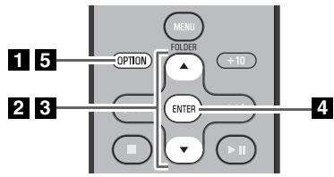 YAMAHA MCR-B142 - Löschen eines Festsenders (Optionsmenu) - 1