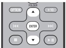 YAMAHA MCR-B142 - Mappen overslaan (alleen afstandsbediening) - 1