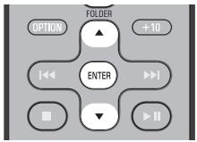 YAMAHA MCR-B142 - Mappen overslaan (alleen afstandsbediening) - 1