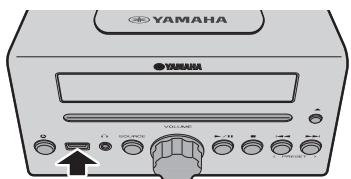 YAMAHA MCR-B142 - Escuchar un disposativo USB - 2