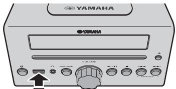YAMAHA MCR-B142 - Listening to a USB device - 2