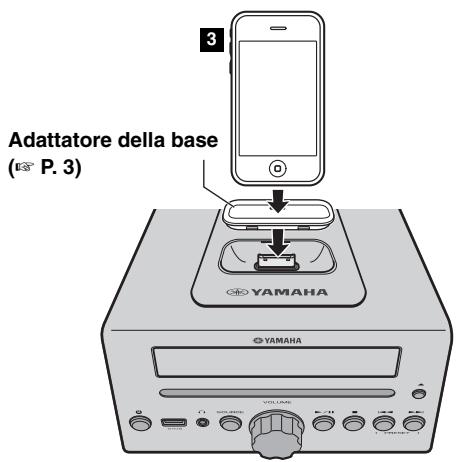 YAMAHA MCR-B142 - Per copiare I'ora dall'iPod - 2