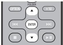 YAMAHA MCR-B142 - Skipping folders (remote control only) - 1