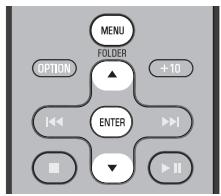 YAMAHA MCR-B142 - Operazioni menu iPod (solo telecomando) - 1