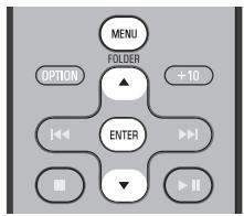 YAMAHA MCR-B142 - Menyfungnkeletoner for iPod (endast fjarrkontroll) - 1