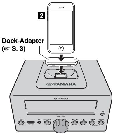 YAMAHA MCR-B142 - Musikwiedergabe von Ihrem iPod - 2