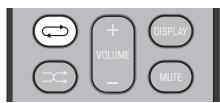 YAMAHA MCR-B142 - Utilisation des modes de lecture répétée/aléatoire (télécommande uniquement) - 1