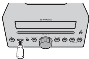 YAMAHA MCR-B142 - Dispositivo USB - 1