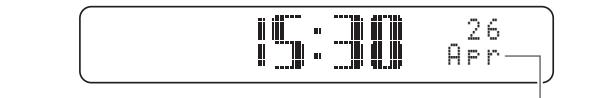 YAMAHA MCR-B142 - Clock display - 1