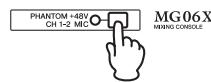 YAMAHA MG06X/MG06 - Étape 2 utilisation des enceintes - 3