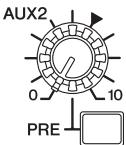 YAMAHA MG12XU/MG12 - Boutons [aux (2, 4)/FX] - 2