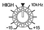 YAMAHA MG12XU/MG12 - ⑩ Égaliseur ([HIGH]/[MID]/[LOW]) - 1