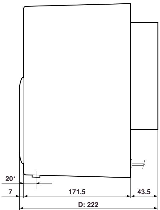 YAMAHA MSP5 - Dimensions - 2
