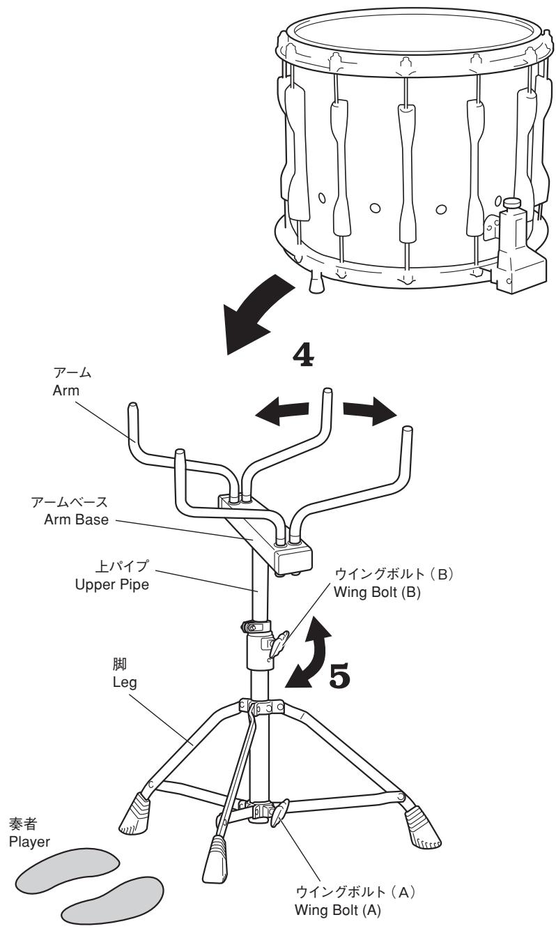 YAMAHA MTS-810B MTS-410A MBS-810A MSS-810A - 組立手順 /Assembly Procedure - 1