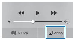 YAMAHA MUSICCAST YSP-1600 - Allumez l'appareil et démarrez iTunes sur l'ordinateur ou affichez l'écran de lecture sur l'iPod. - 2