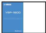 YAMAHA MUSICCAST YSP-1600 - Accessoires permettant de fixer l'appareil au mur - 7