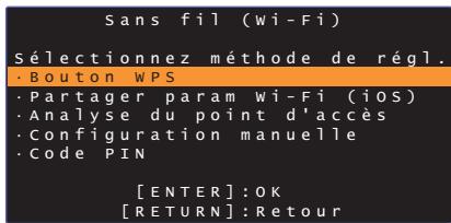YAMAHA MUSICCAST YSP-1600 - Utilisation de la configuration avec bouton-poussoir WPS - 2