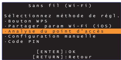 YAMAHA MUSICCAST YSP-1600 - Recherche d'un routeur sans fil (point d'accès) - 2
