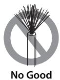 YAMAHA NS-F140, NS-F150 - How to connect the speaker cables - 2