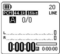 YAMAHA POCKETRAK C24 - [Ecran principal] - 1